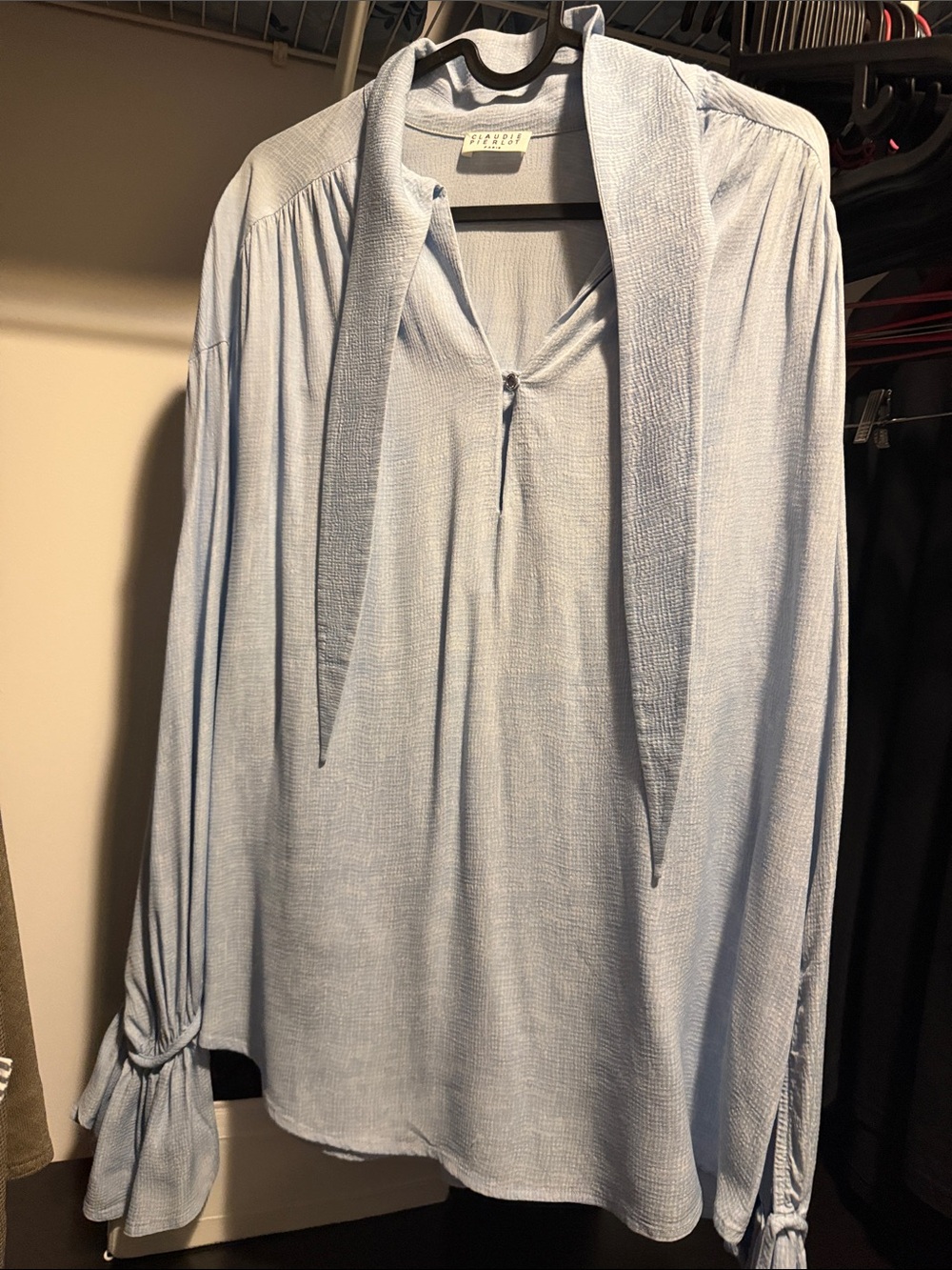 Light Blue Claudie Pierlot Shirt